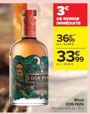Rhum DON PAPA