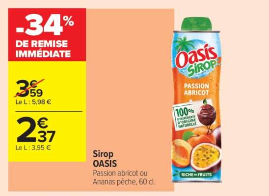 Sirop Oasis