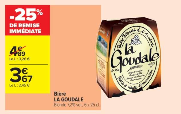 Bière La Goudale