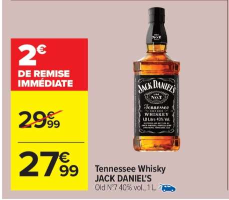 Tennessee Whisky JACK DANIEL’S