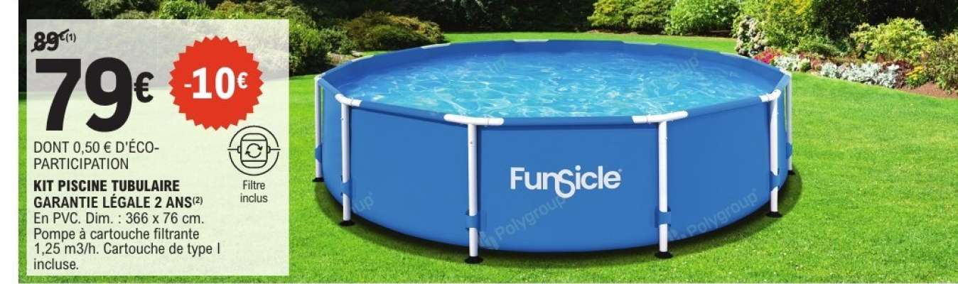 Kit Piscine Tubulaire