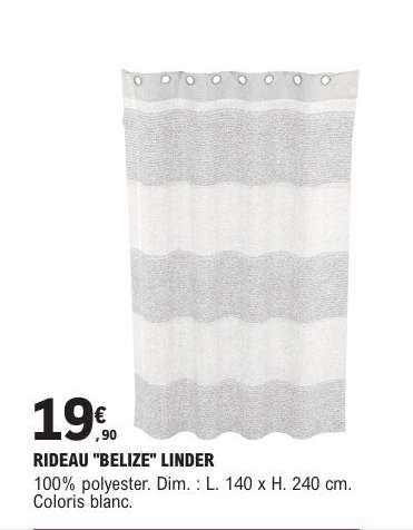 RIDEAU "BELIZE" LINDER