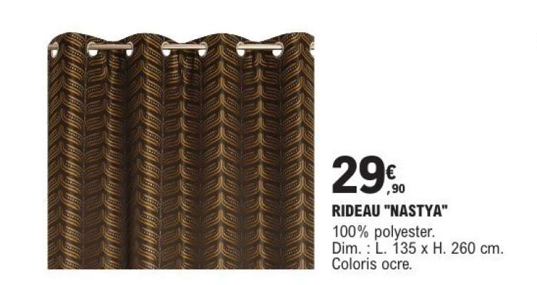 RIDEAU "NASTYA"