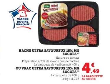 HACHE ULTRA SAVOUREUX 15% MG SOCOPA