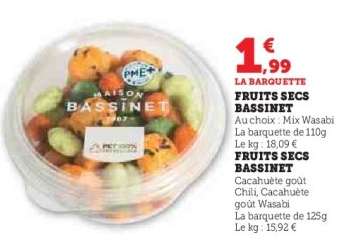 FRUITS SECS BASSINET
