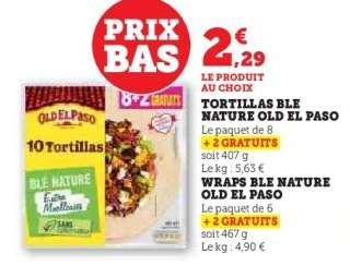 TORTILLAS BLE NATURE OLD EL PASO