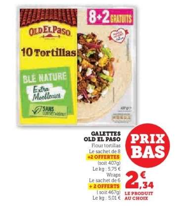 GALETTES OLD EL PASO