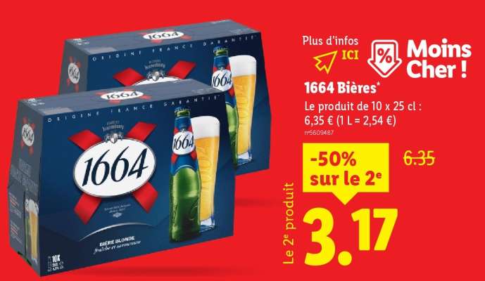 1664 bières