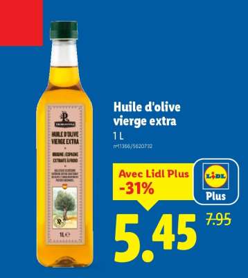Huile d'olive vierge extra
