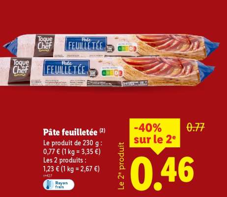Pâte feuilletée