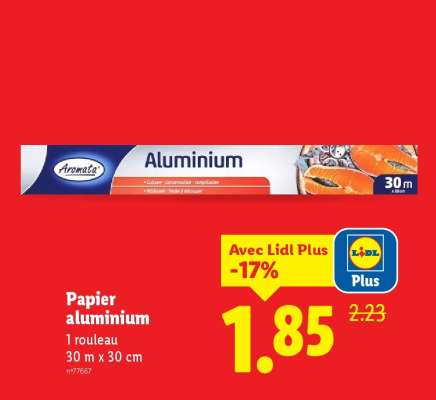 Papier aluminium
