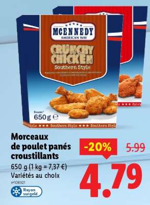 McEnnedy Crunchy Chicken Southern Style