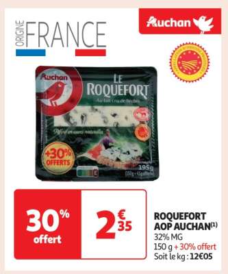 Roquefort Aop Auchan