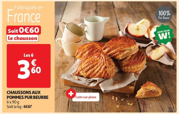 Chaussons Aux Pommes Pur Beurre
