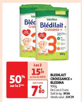 Blédilait Croissance Blédina