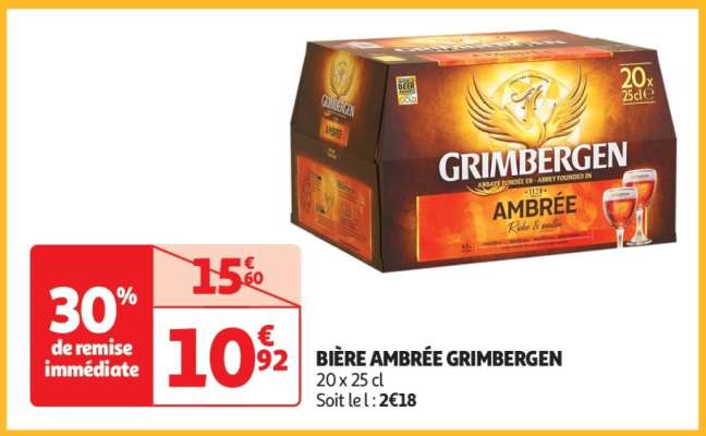 Bière Ambrée Grimbergen