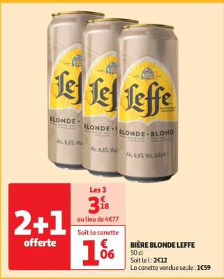 Bière Blonde Leffe*