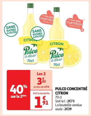 PULCO CONCENTRÉ CITRON