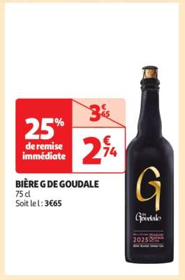 Bière G De Goudale