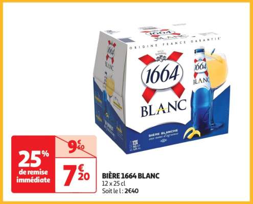 Bière 1664 Blanc