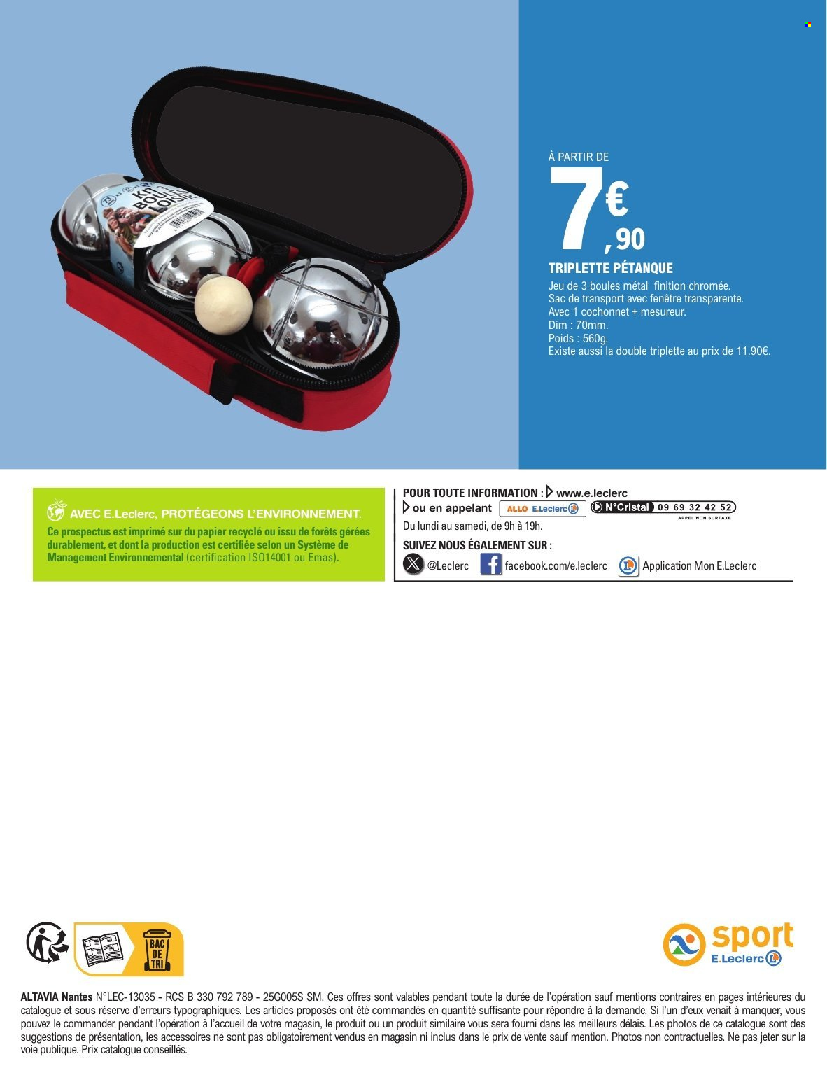 Catalogue E.Leclerc - 06.05.2025 - 07.06.2025. 