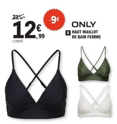 ONLY Haut Maillot de Bain Femme