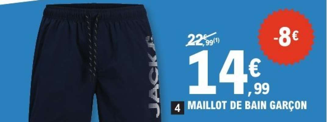 MAILLOT DE BAIN GARÇON