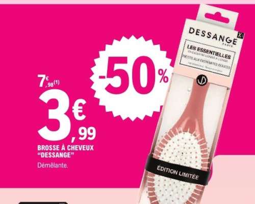 Brosse à cheveux 'Dessange'