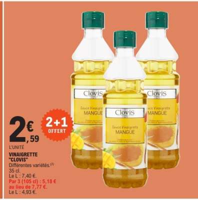 Vinaigrette 'Clovis'