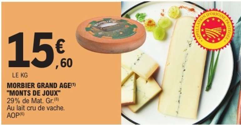 Morbier Grand Age "Monts de Joux"