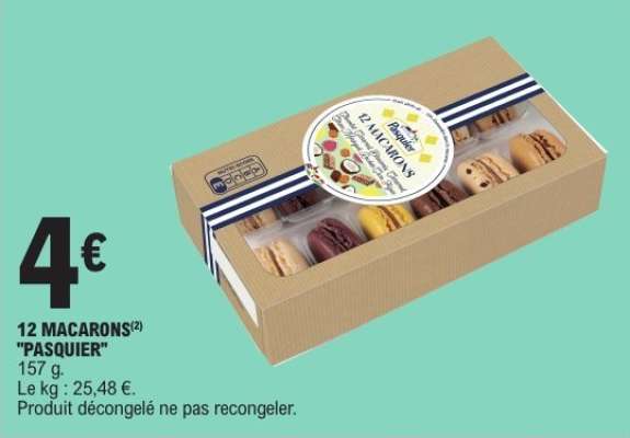 12 MACARONS "PASQUIER"