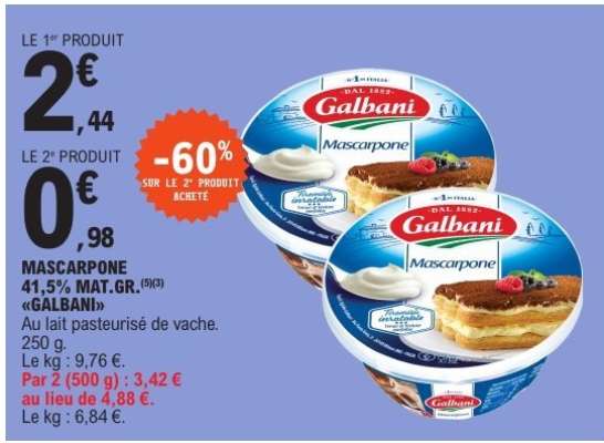 Mascarpone Galbani
