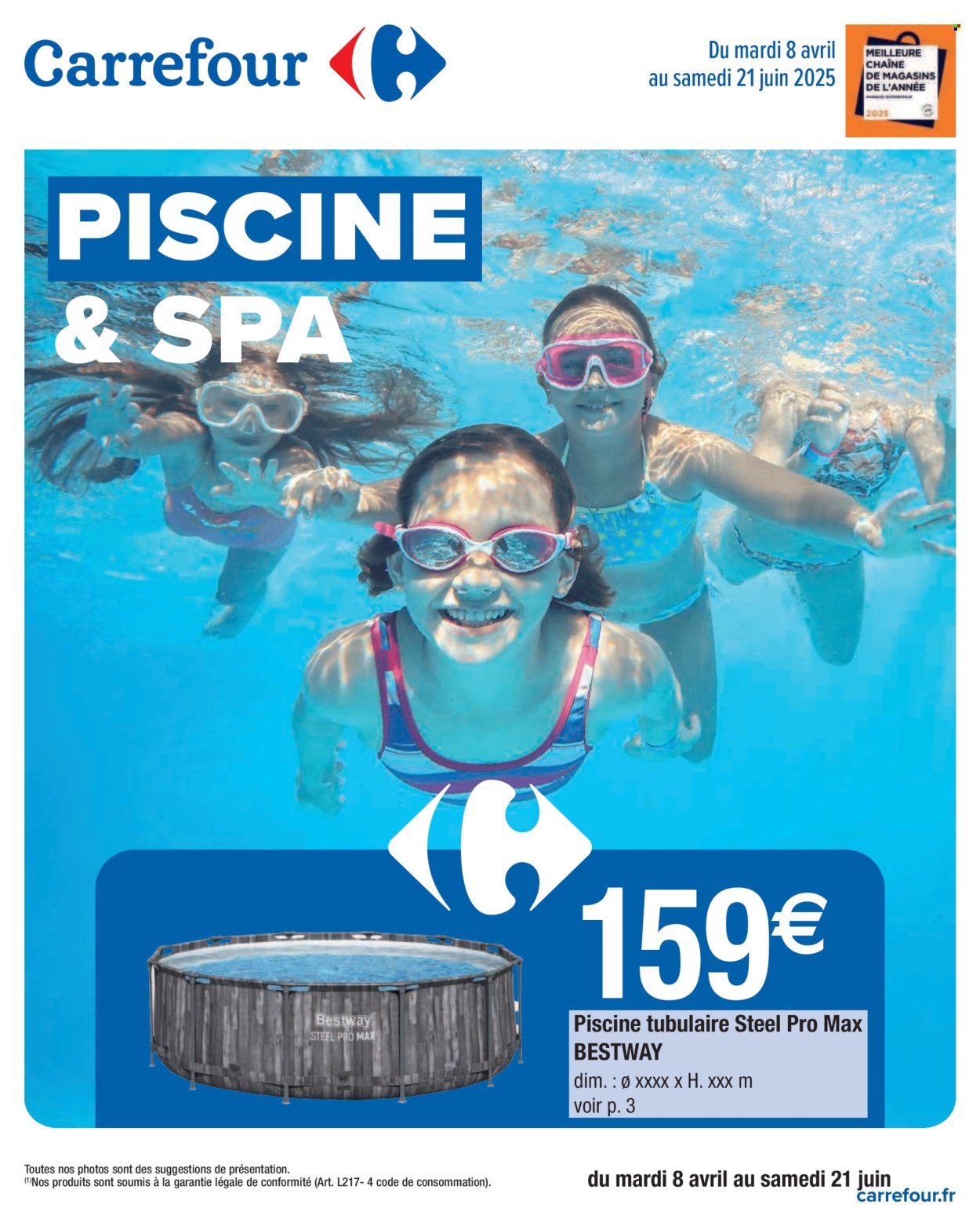 Catalogue Carrefour Hypermarchés - 08.04.2025 - 21.06.2025. 