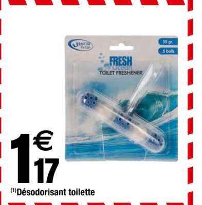 Désodorisant toilette