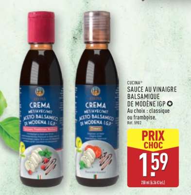 CUCINA® SAUCE AU VINAIGRE BALSAMIQUE DE MODÈNE IGP