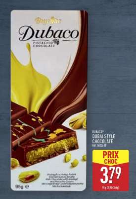 Dubaco Dubai Style Chocolate