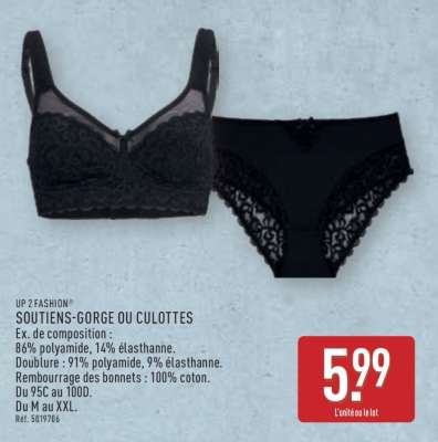 SOUTIENS-GORGE OU CULOTTES