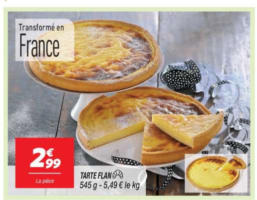 Tarte Flan