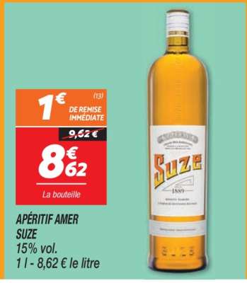 Apéritif Amer Suze