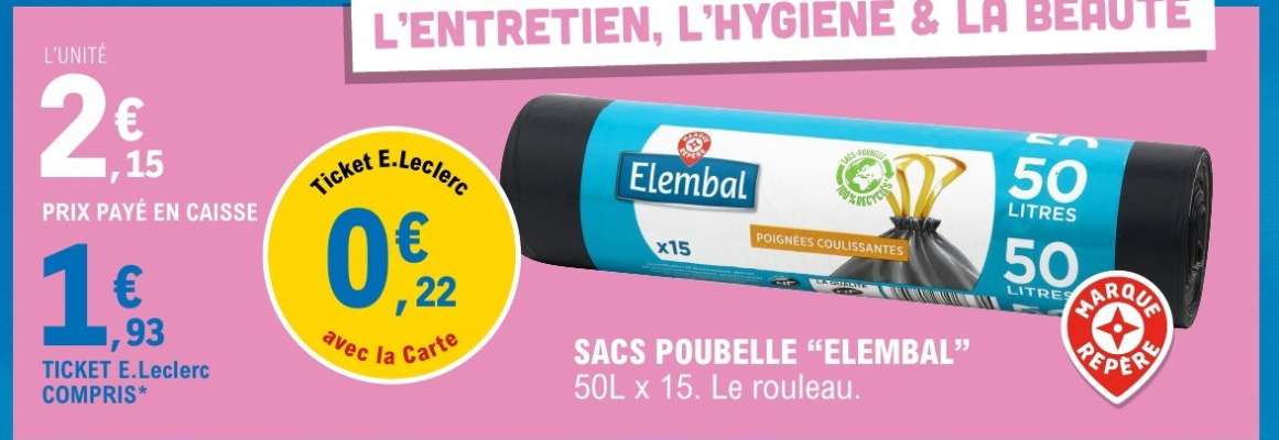 Sacs Poubelle "Elemal"