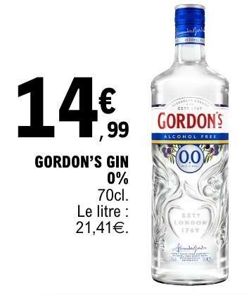 GORDON'S GIN 0%