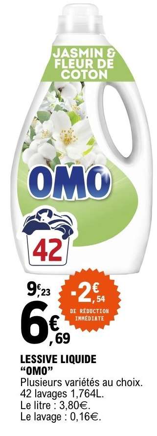 LESSIVE LIQUIDE “OMO”