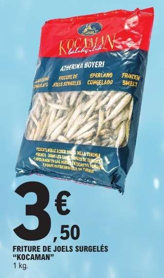 FRITURE DE JOELS SURGELÉS “KOCAMAN”