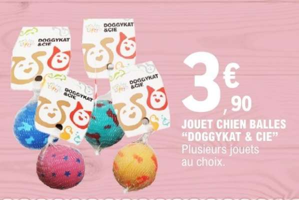 JOUET CHIEN BALLES 'DOGGYKAT & CIE'