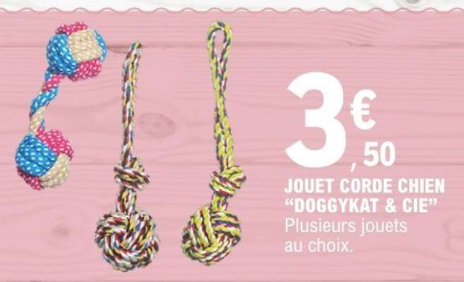 JOUET CORDE CHIEN "DOGGYKAT & CIE"
