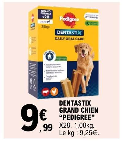DENTASTIX GRAND CHIEN “PEDIGREE”