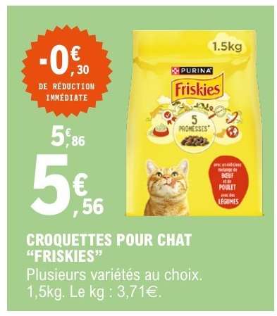 Croquettes pour chat Friskies