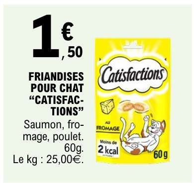 Friandises pour chat Catisfactions