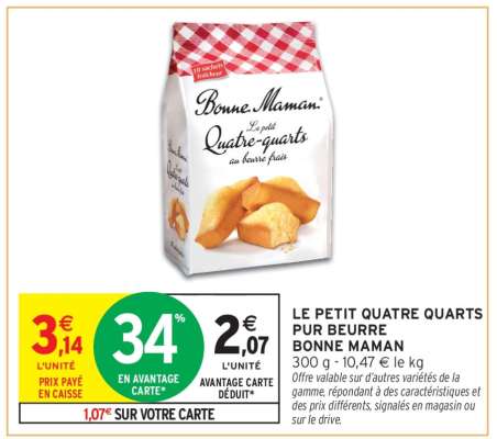 Le Petit Quatre-Quarts Pur Beurre Bonne Maman