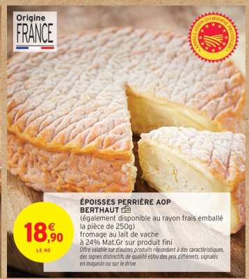 Époisses Perrière AOP Berthaut